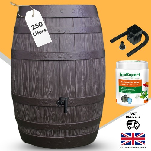 Rustic oak barrel - barrel, water