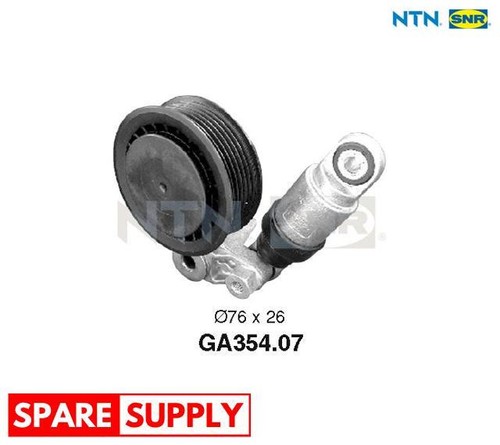 Tensioner pulley ribbed - tensioner, v-ribbed
