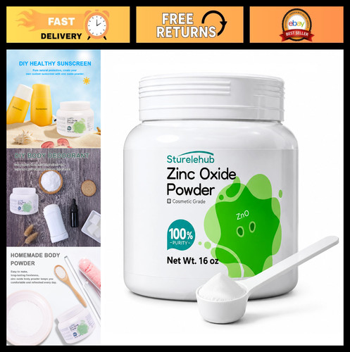 100 pure zinc oxide - zinc, powder
