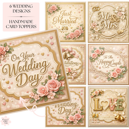 Wedding card toppers - wedding,