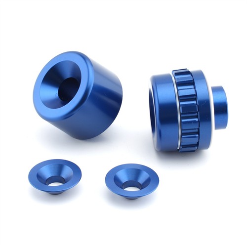 Blue handlebar grips - blue,