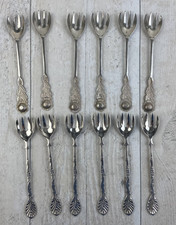 Vintage Silver Pickle Forks 800 Silver 148g