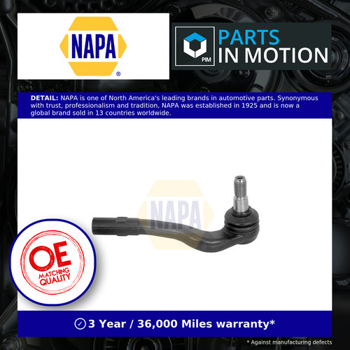 Tie track rod end fits - rod,