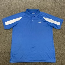 Woodworm Golf Polo XL Blue