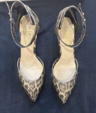 Heels Shoes 5 Leopard Print