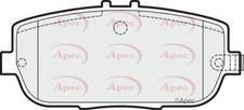 Apec Brake Pads Rear R90