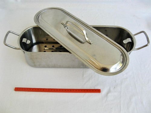 Fish kettle poaching - , lid