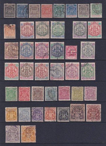 Rhodesia 1892 1908 stamps - 1908,