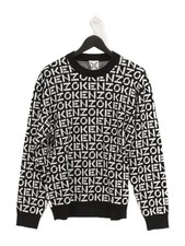 Kenzo Women's Jumper M Black Cotton New with tags