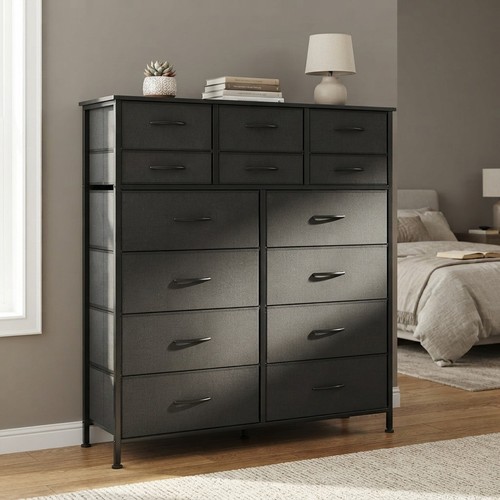 Durable drawer black - 18-drawer,
