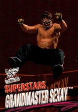 WWF WWE Fleer 2001 Wrestlemania Wrestling Trading Card Grandmaster Sexey 17