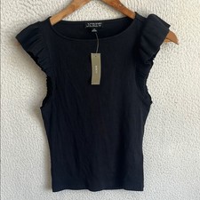 J. Crew Vintage rib ruffle