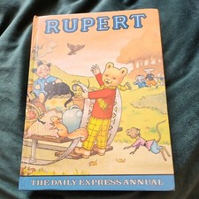 Rupert bear annual vintage - vintage,
