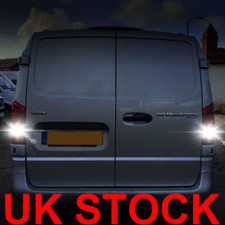 2x White Reverse Light LED