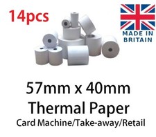 57x40mm PDQ THERMAL PAPER 14