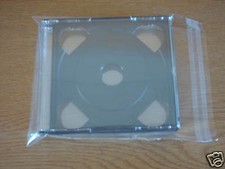 50  CD MULTI  PACK RESEAL SLEEVES (WRAPS)  POLYPROP