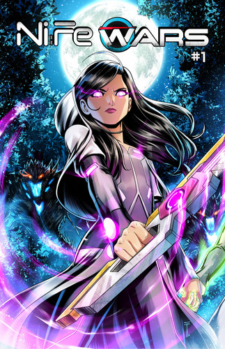 Nife wars comic book - nife,