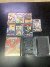C64 Games Bundle x10 Games Including 4 Dizzy Games gauntlet 2 Creatures Swiv..