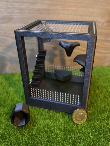 Printed jumping spider - 3d,