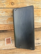 AKER Plain Black Leather