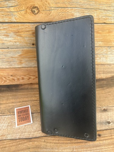 Aker plain black - black, leather