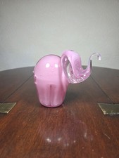 Vintage Medium Pink Art Glass