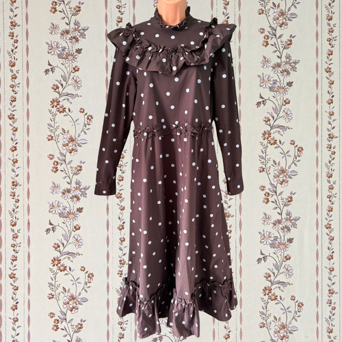 Ganni polka dot - polka, midi