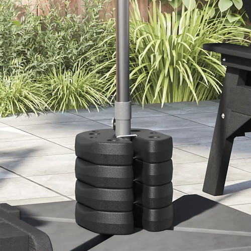 Gazebo weight plates black - gazebo,