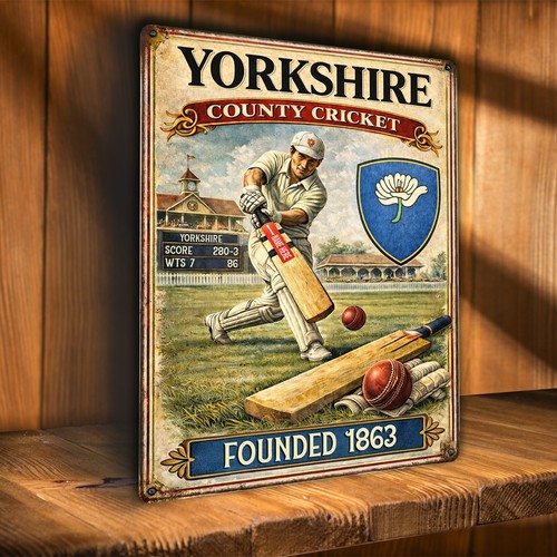 Personalised yorkshire cricket - personalised,