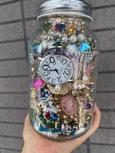 Vintage jewelry mystery - mystery, jar