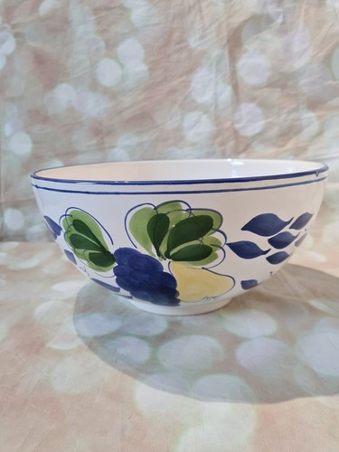 Large bowl fruit decorated - large,