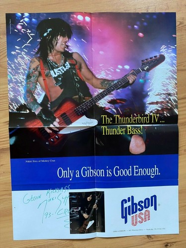 1993 gibson nikki sixx - "nikki,