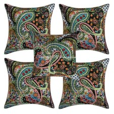 Bohemian Paisley Cotton Throw