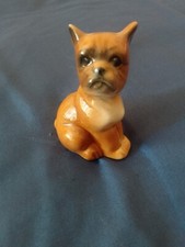       LOOK!!!   DOG LOVERS  A    cute collectable Goebel Porcelain Boxer Puppy 