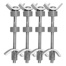  4 Pcs Worktop Bolts Joining Benchtop Joiner Countertop Fasteners