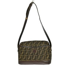 Fendi Brown Zucca Shoulder Bag