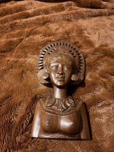 Bali female head bust vintage - head,