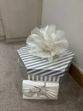 wedding fascinator And Matching Clutch Bag