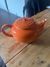 Orange Le Creuset Teapot