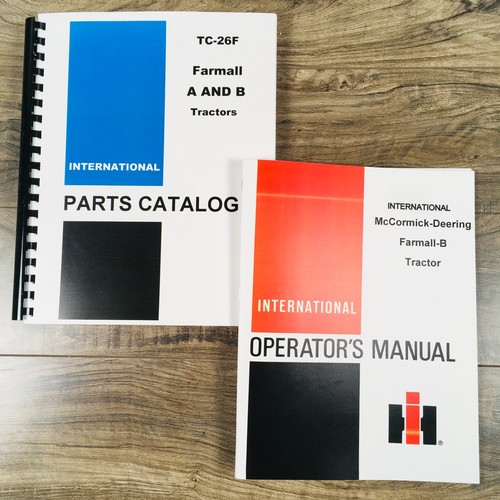 Farmall tractor parts - b,