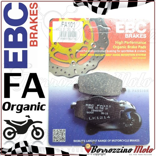 Front brake pads ebc fa101 - front,