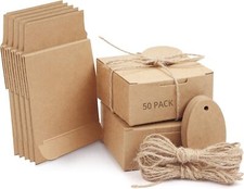 Brown Kraft Paper Square Gift