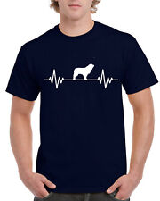Unisex Mens Dog Gifts TShirt Presents Komondor Heart Beat Pulse Love