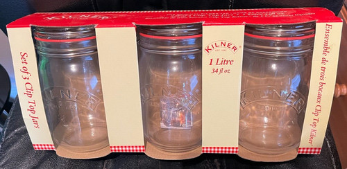 New set kilner 1 litre - of, 3