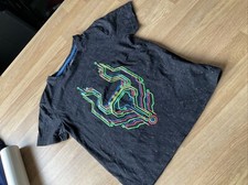 Cyberdog Clubbing Rave UV T-shirt Youth Size Large (Approx Age 6 7) Boy Girl