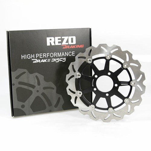 Rezo wavy front brake rotor - rezo,