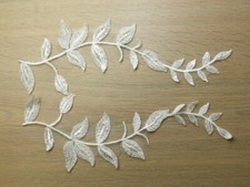 Beaded Lace Appliques - Ivory