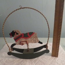 Vintage TIN metal ROCKING