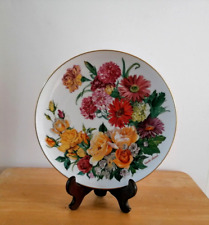New Hutschenreuther Germany Decorative Floral Plate Grande Finale 90 in Box
