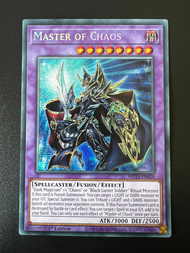 Master chaos mp23 en018 - chaos, mp23-en018